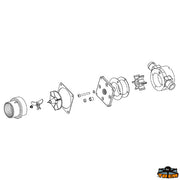 Pump body set for electric toilet Trem Z1800964