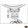 Base gasket kits for electric toilet Trem Z1800044