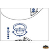 Base gasket kits for electric toilet Trem Z1800045