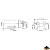 Self-priming water pump with 4 valves 12V 17 Lt/min - Volts 12 - Portata Lt/min 17 - Consumption A 6 - Operating pressure Bar2.80 [P1612170]