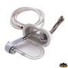 Oval shower box with mixer and push-button shower Trem N0174402