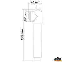 Shower - Connection 1/2" Male [N0174028]