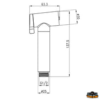 Shower - Connection 1/2" Male [N0132137]
