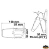 Automatic switch for bilge pumps 12-24V max capacity 12-20V - Volts 12-24 - Max range 12V 20 - Max capacity 24V 10 - Activation level mm51 [P0206620]