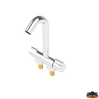 Double knob Hot/Cold water mixer with increased spout Trem N0138316