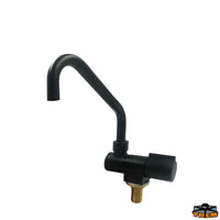 Cold water long foldable tap black colour Trem N0180180