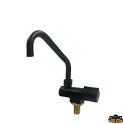 Cold water long foldable tap black colour Trem N0180180