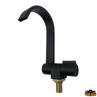 Cold water flat tap black colour Trem N0138190
