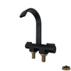 Hot/cold water flat tap black colour Trem N0138192