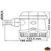Automatic bilge pump 1100GPH 5A - Amp 5 - Outlet Ø 29.5 mm [P1612107]