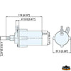 Pump for sink and shower 12V 400 Lt/h - Volts 12 - Amp 1,5 - Lt/H 400 - Prev. mt2 - Outlet Ø mm								

								10 - Dimensions 115xØ45 mm [P1606302]