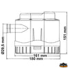 Automatic bilge pump 1500GPH 9A - Amp 9 - Lt/H 5000 - Outlet Ø 29.5 mm [P1612150]