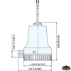 Submersible pump 5700 Lt/h 24V - Volts 24 - Amp 13 - Prev. mt 3 - Outlet Ø mm29 [P0224170]