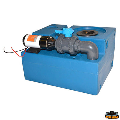 Waste water tank with built-in soaker Trem N0148080