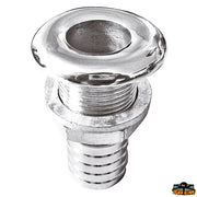 Aisi 316 seacock with hose connector Trem N0172313