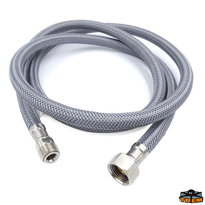 Nylon grey shower hose Trem N0138025
