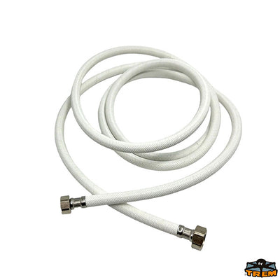 Nylon white shower hose Trem N0138125