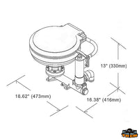 Manual marine toilet - Seat - [Z1825003]