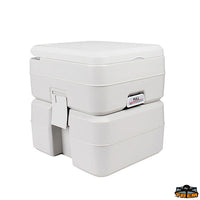 Portable wc 20 Lt - 20L portable toilet - 13L water tank - 20L waste tank - Dimensions mm404x354x403 [Z1808020]