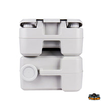 Portable wc 20 Lt - 20L portable toilet - 13L water tank - 20L waste tank - Dimensions mm404x354x403 [Z1808020]