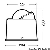 RIVIERA B6/W5 compass