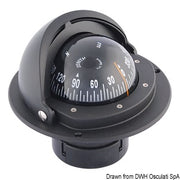 RIVIERA AV compass 3" black rose/black body