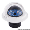 RIVIERA compass 3" w/cover blue rose/white body