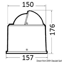 RIVIERA BU2 compass 4"