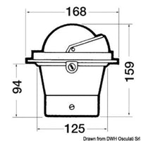 RIVIERA BU1 compass 4" recess-fit model