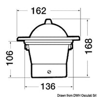 RIVIERA BU1/AV compass 4" recess-fit model