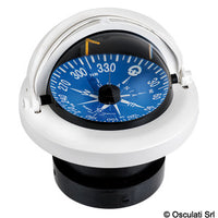 RIVIERA compass 4" enveloping opening white/blue topview