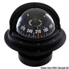 RIVIERA compass 4" enveloping opening black/black front view