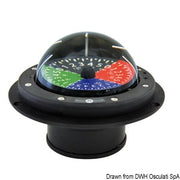 RIVIERA regatta tactic compass 3" black