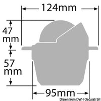 RITCHIE Explorer built-in compass 2"3/4 black/blac