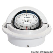 RITCHIE Voyager built-in compass 3" white/white