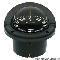 RITCHIE Helmsman built-in compass 3"3/4 black/blac