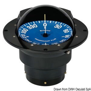 RITCHIE Supersport compass 5" black/blue