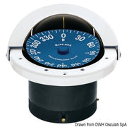 RITCHIE Supersport compass 4"1/2 white/blue