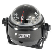 Finder compass 2" w/bracket black/black