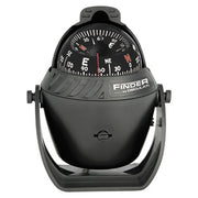 Finder compass 2"5/8 w/bracket black/black