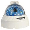 Finder compass 2"5/8 top-mounted white/blue