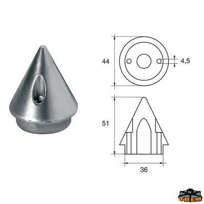 Axis line Max Prop anode Trem L8119236