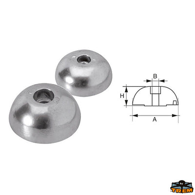 Axis line J Prop anodes Trem L8119134