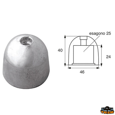 Axis line Side Power anodes Trem L8125570