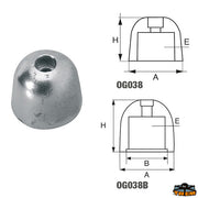 Axis line Sleipner anodes Trem L8125581