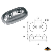 Anode for hull Trem L8120304