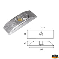 Anode for hull Trem L8120404