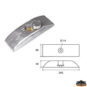 Anode for hull Trem L8120404