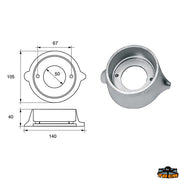 Anodes for engines Bukh Trem L8141010