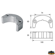 Anodes for Bombardier engines (Johnson-Evinrude-OMC) Trem L8147303